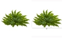 Nearly Natural 26in. Fern Artificial Ledge Plant